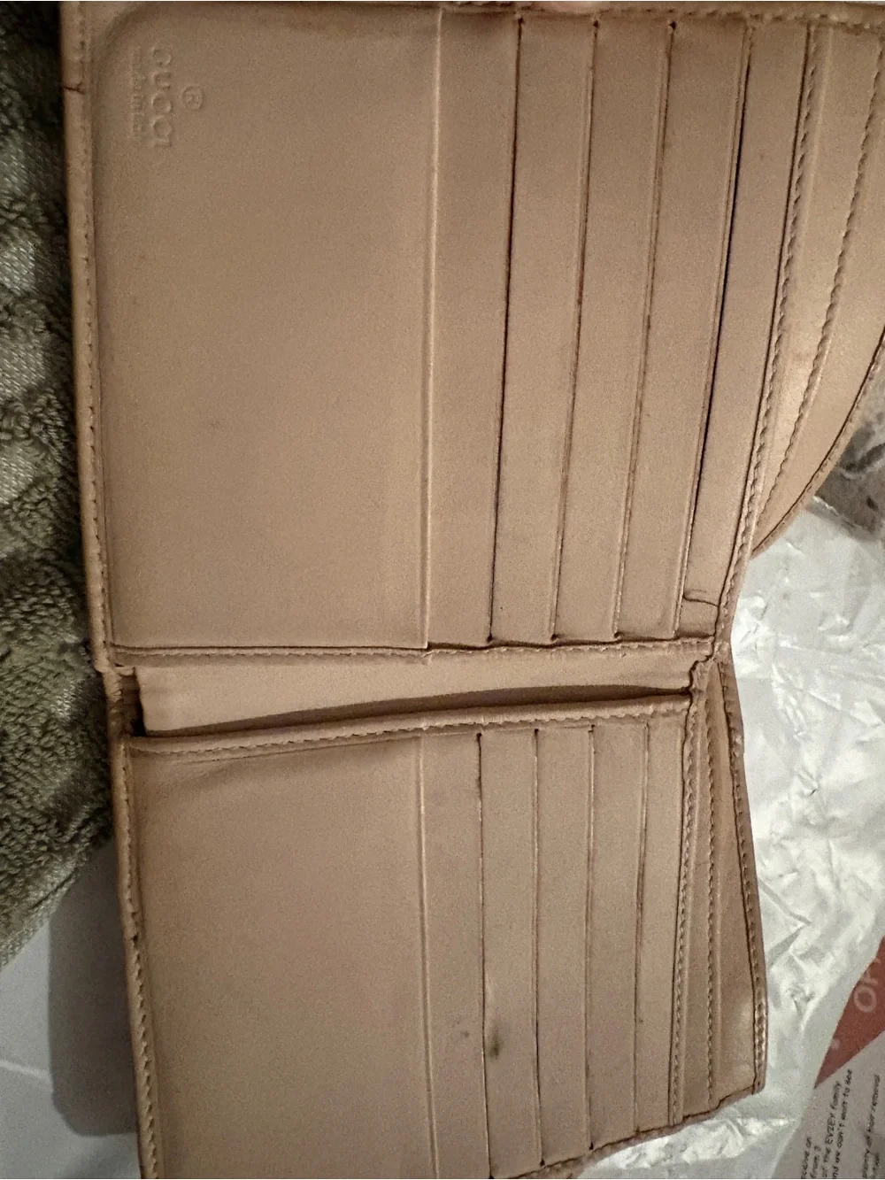 vintage Gucci Web / Cherie compact bifold wallet - Picture 10 of 12